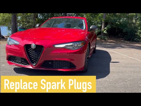 Alfa Romeo Giulia 2.0T Spark Plug Change