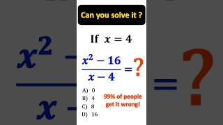 Can you solve this tricky equation? Looks Easy… But It’s Actually Undefined?! 🤔🧐🧠😳