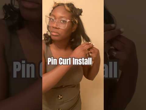 The power of the tongue! #pins #pincurls #naturalhair #silkpress #moneypiece #roadto1k #influencer