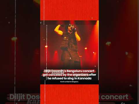 Diljit Dosanjh Concert CANCELED!!😡 #shorts #diljitdosanjh #bollywood