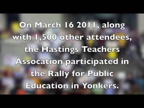 Hastings Teachers Support  Education!