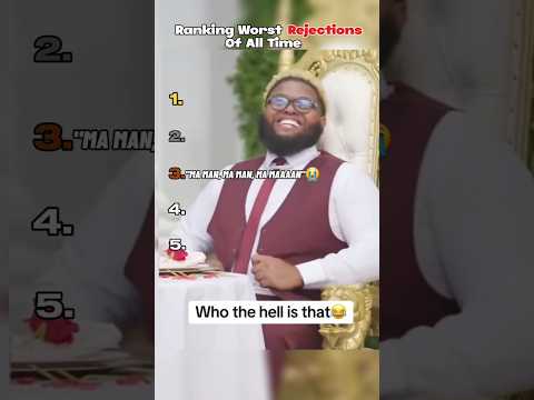 Worst Rejections Ever😭 #druski #rejection #ranking #tiktok
