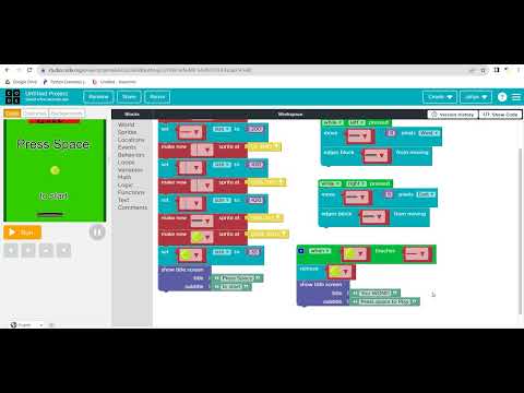 Create complete Ball and Bat game from scratch - Coding for kids