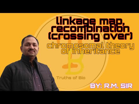linkage map, recombination (crossing over), chromosomal theory of inheritance| NEET BY:R.M. SIR