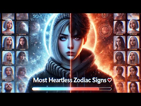 Zodiac Signs Ranked by How Heartless They Are! 💔 | Most Heartless to Most Emotional!