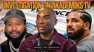 Charlamagne Says Akademiks Whole Team is Cooperating & Snitching on him & Drake. Akademiks RESPONDS