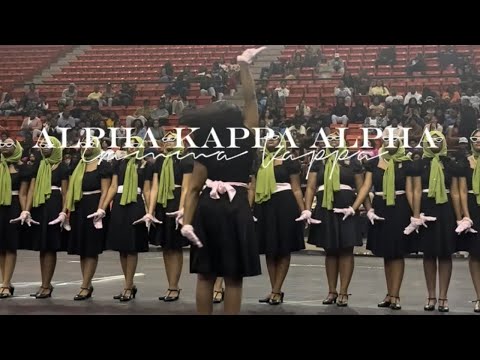 Gamma Kappa Chapter of Alpha Kappa Alpha, Inc. New Member Presentation Spring 2024