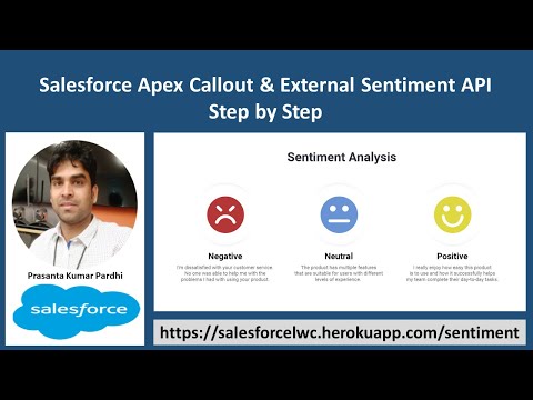 Salesforce Apex Callout & External Sentiment API Step by Step