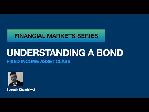 Understanding a Bond for Beginners| Financial Markets Series - Part 2 |Saurabh Khandelwal | ezeefied
