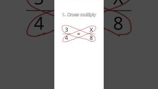 This is how to solve proportions in simple steps 🥰 #math #maths #mathematics #mathtrick #proportions