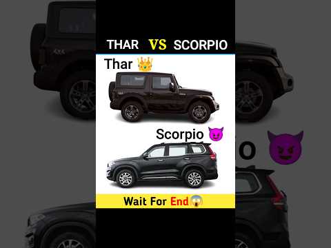 THAR VS SCORPIO 🤙😈 || Sai Boss 2.0 || #shorts