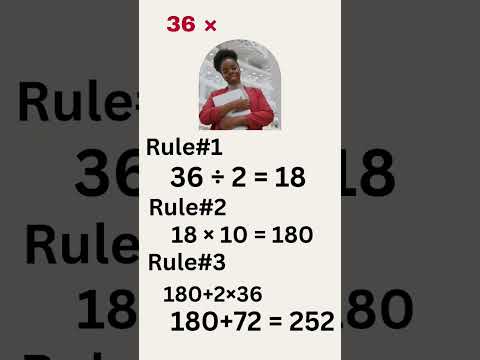 Basic Math Multiplications | Multiplications tricks | multiply by 7 |#youtubeshorts#ytshorts #foryou