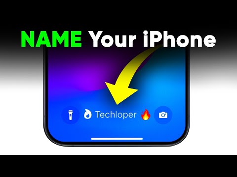 iOS 18: iPhone Lock Screen Customization! Add Your Name on Your iPhone