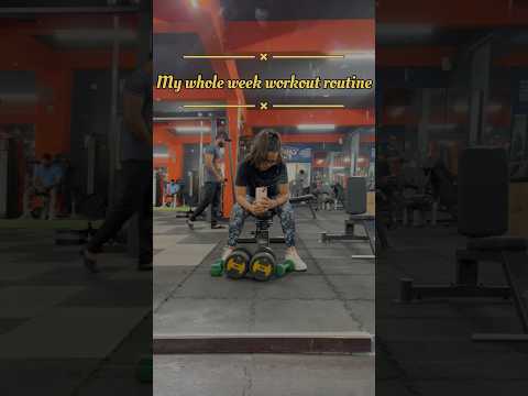 Gym Workout for Women! Beginner Gym Workout #gym #fitness#backday #legday #ytshortsindia#motivation