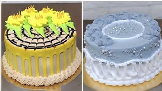 2 beautiful cake decoration ideas | beautiful birthday cake designs | Amazing cake decor