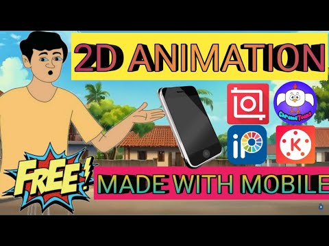 2d animation tutorial || free animation course || mobile diye cartoon banao ||