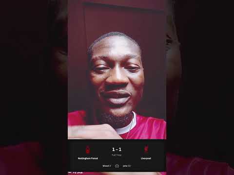 NOTTINGHAM FORREST 1-1 LIVERPOOL | WE NEED A CLINICAL STRIKER NOW... #epl #liverpool #lfc #football