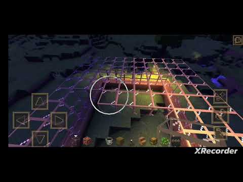 Buat rumah kaca sederhana diMine Block  