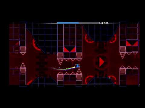 Geometry Dash - BloodBath (extreme demon)  [Visible hitboxes]