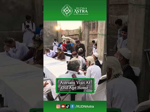 Respecting Our Elders 🙏 Astrians Bring Smiles at Old Age Home