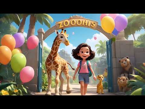 🦁 A Trip to the Zoo! | Fun Animal Song for Kids | Zoo Adventure with Leo & Luna | 3D Cartoon