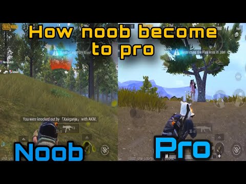 How i become noob to pro player ( pubg mobile )