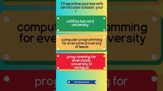 motivation/free courses with certificate/#motivationalrtn #learnprogramming #shorts
