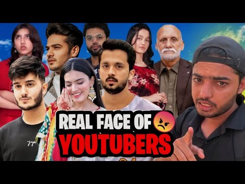 Real face of Pakistani YouTubers 😱💔!