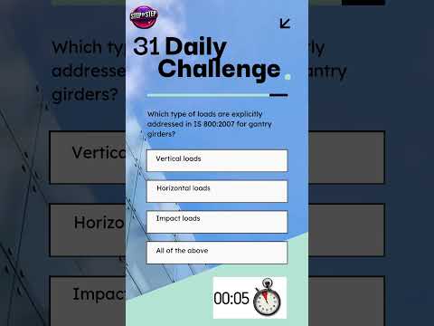 Quiz-31. Can You Answer This IS800 #steelstructure  #quiz ? #shorts #ytshorts #yotubeshorts