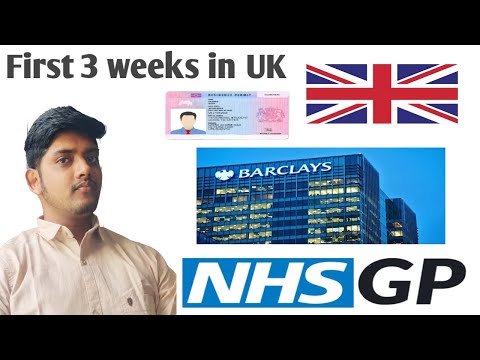 First 3 weeks in Uk