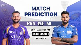 KKR vs MI 65th Match Prediction 2026, Playing 11, Pitch Report & Winning Chances IPL 2026