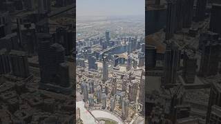 Вид с Бурдж-Халифа. 148 этаж. Дубай. ОАЭ | View from Burj Khalifa. 148th floor. Dubai. UAE