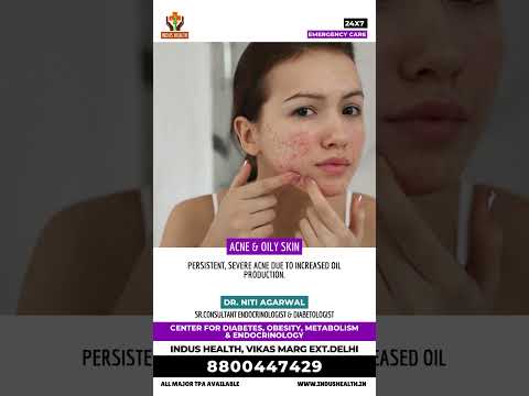 SYMPTOMS OF ANDROGEN EXCESS DISORDERS (HYPERANDROGENISM) IN FEMALES  #doctor #indushealth #care