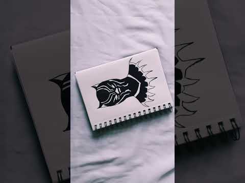 Black Panther painting/acrylic painting