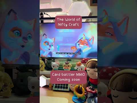 FIRST LOOK at an upcoming card battler MMO👀 | #theworldofniftycraft #keymailer