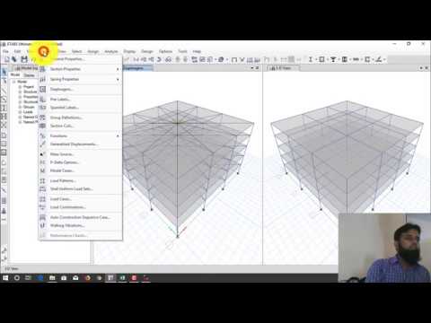 Earthquake and Wind Load Analysis in ETABS