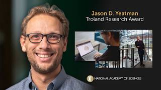 Troland Research Award — Jason D. Yeatman