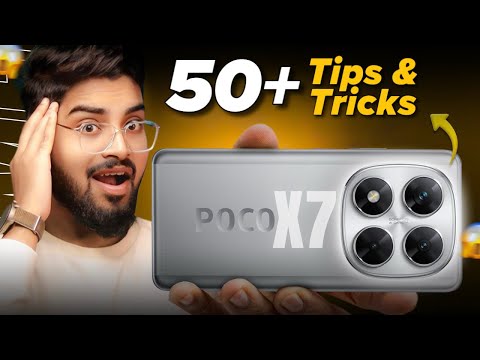 POCO X7 Tips and Tricks & Hidden Features 🔥 50+ Hidden Settings in Hindi