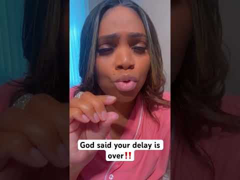 Your delay is over #newbeginnings #trustgod #fyp #fypviral