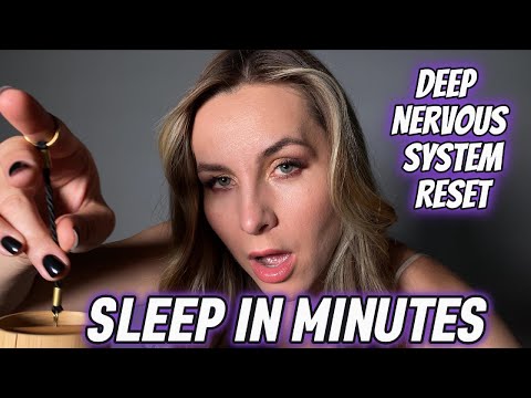 SLEEP IN MINUTES | 30 Min Deep Sound Bath Meditation | Deep Nervous System Reset | Rain sound