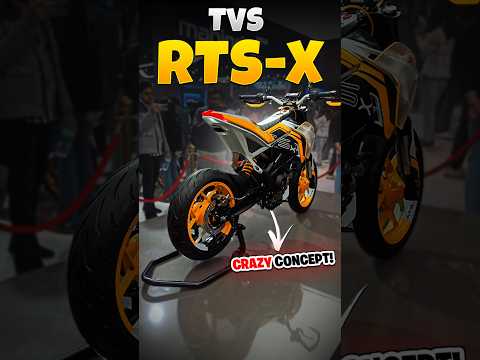 2025 TVS RTS-X First Look 🤩 | ऐसी Bike नहीं देखी! 😱| #shorts