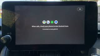 Suzuki A-Cross - How to Connect Android Auto (Wireless)
