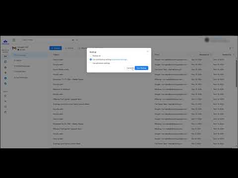 How to backup google mail at ElBackup
