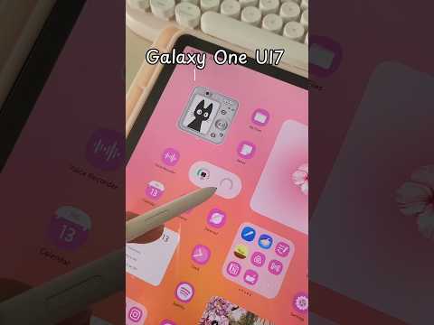 One UI7 Features you NEED to know ✏️💌 I finally updated my Samsung Galaxy Tab S9!