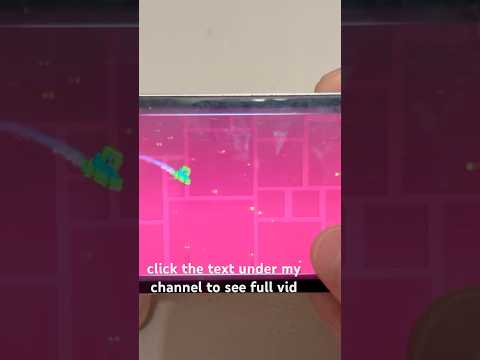 Geometry Dash on the iPhone 4s 🥀