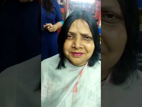 Part 1 = Front Locks with V haircut ❤️..Front Locks haircut tutorial 💖. 2-in-1 hair cut . #ytshorts