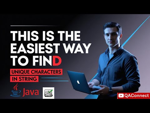 Find All Unique Characters in a String Using Java | Java Interview Question Explained