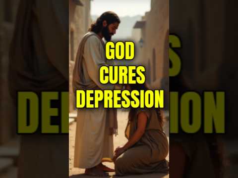 God Can Cure Your Depression - God's Reassuring Help #bible #depression  #motivation