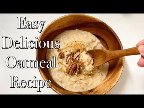 簡単美味しいオートミールeasy delicious oatmeal recipe‼️