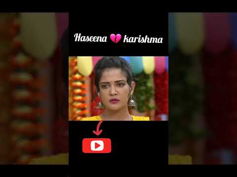 haseena Karina ❤️ karishma haseena 😘 love story#gulki_joshi #maddamsir #yukti_kapoor #sab #मैड्डमसर